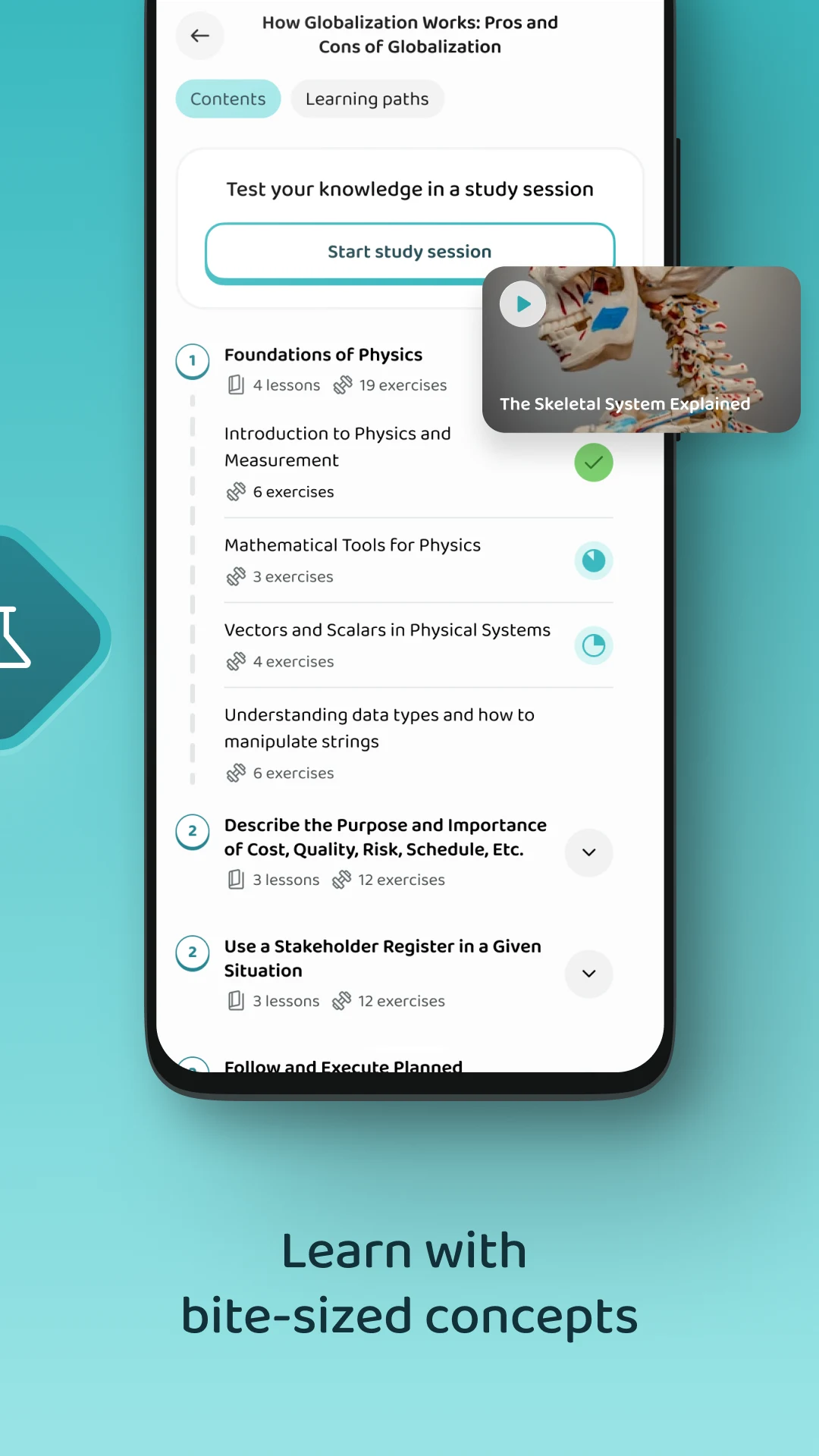 AI Study Flashcards: Voovo screenshot