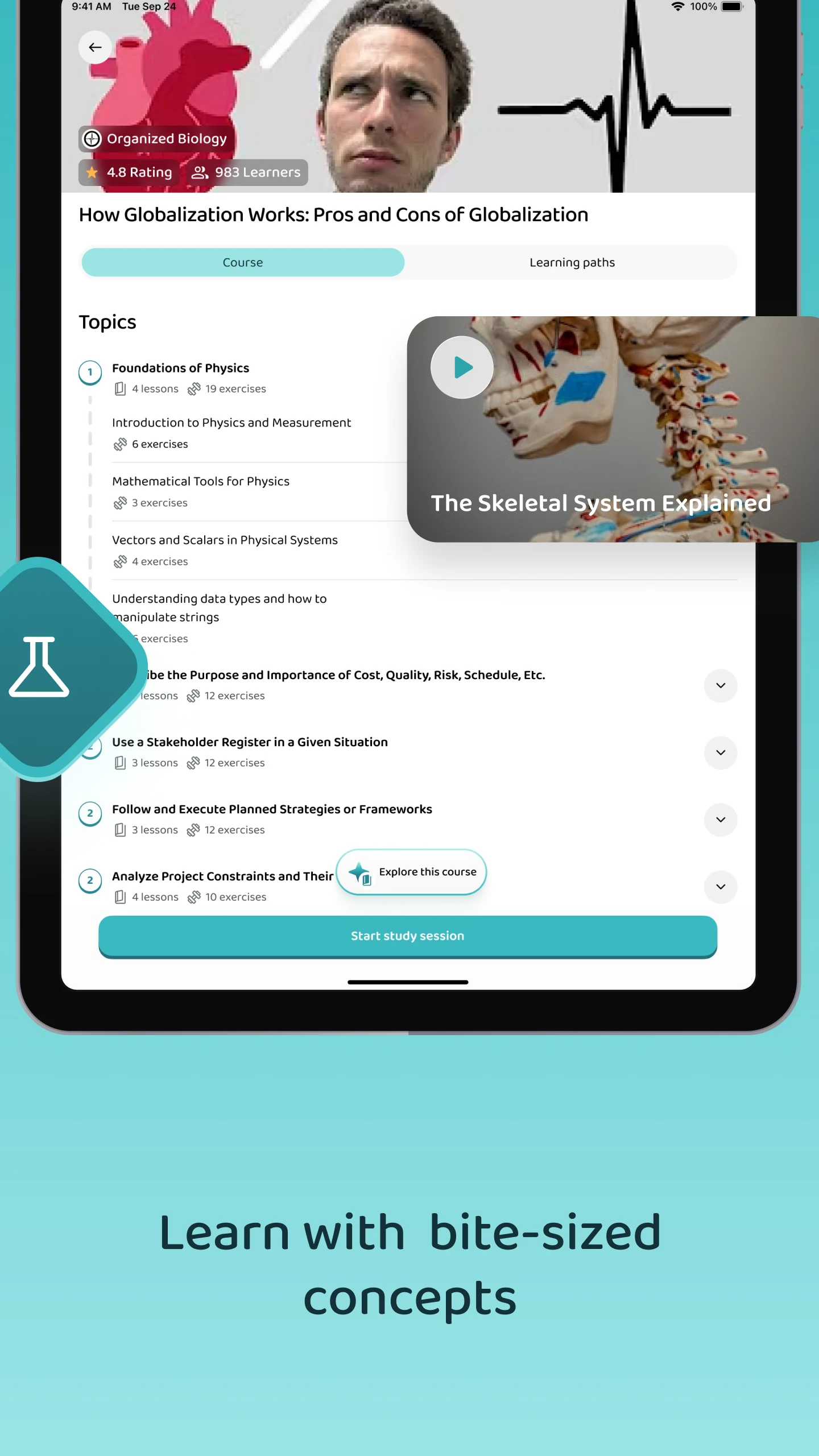AI Study Flashcards: Voovo screenshot